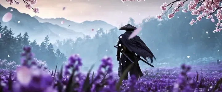 Ronin Sanctuary: Purple Blossom Meadow
