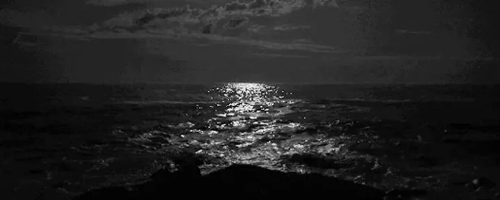 Abyssal Tides: Moonlit Sea