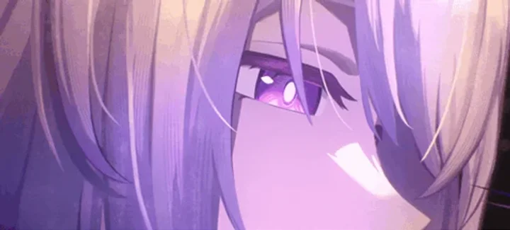 Purple Gaze: Violet Astral Stare