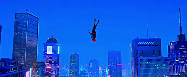 Spider-Verse: Brooklyn Sunset Leap of Faith