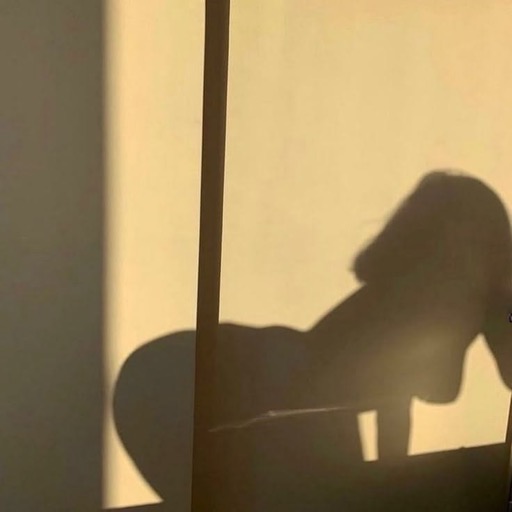 Golden Wall: Warm Shadow Silhouette